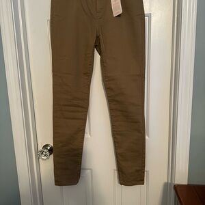 St. John's Bay Skinny Pants in Tan